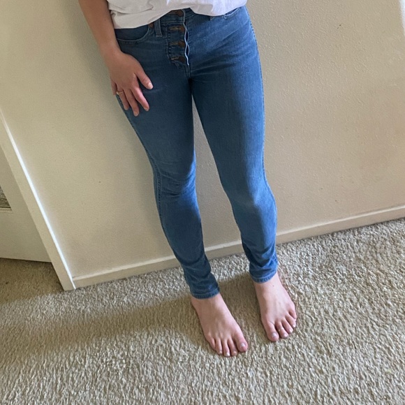 Madewell High Rise Skinny DeWitt Jeans - Picture 7 of 7